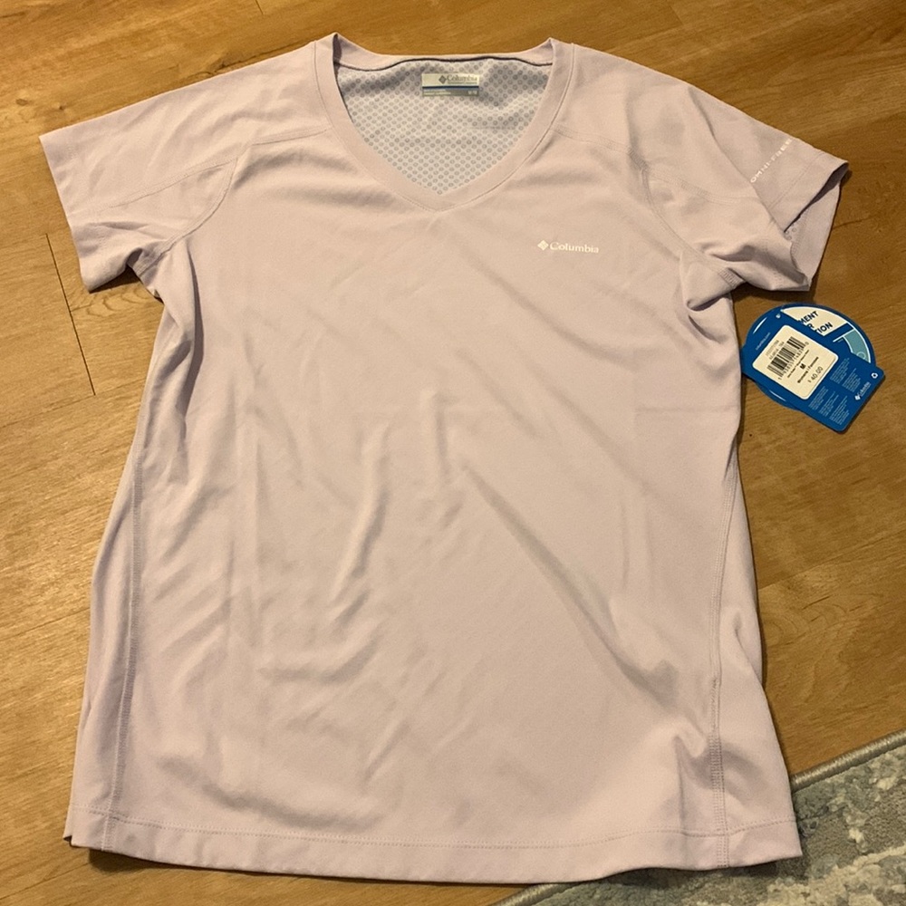 Lilac zero rules short sleeve shirt